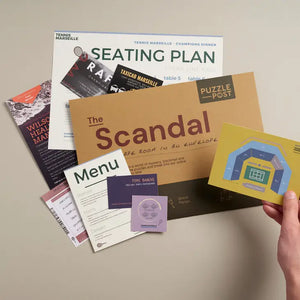 Escape Room in an Envelope - The Scandal