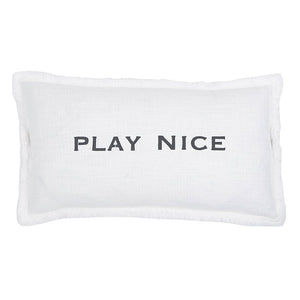 Play Nice  Lumbar Pillow