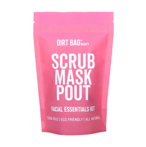 Scrub, Mask, Pout Facial Kit