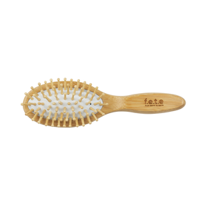 Bamboo & Natural Rubber Hairbrush Rounded