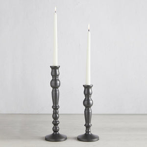 Black Candlestick Holder-Large