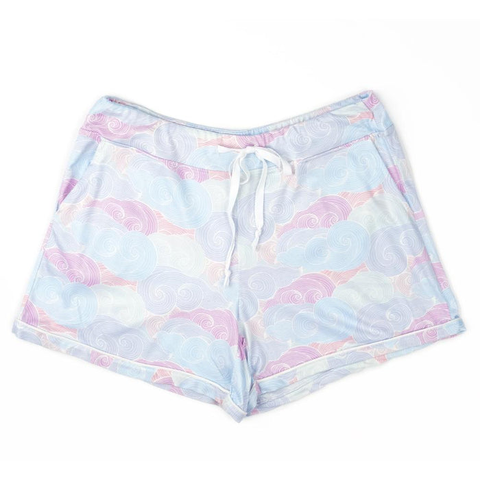 Hello Mello Lounge Shorts - Head in the Clouds