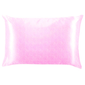 Silky Satin Printed Pillow Case
