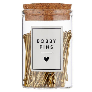 Bobby Pins In a Jar