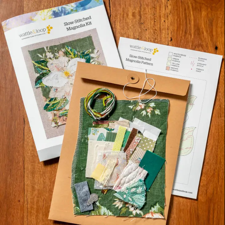 Wattle & Loop Slow Stiching Kits – Beautiful Journey