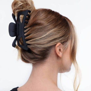 Jumbo Classic Claw Clips 2pc - Black & Tort