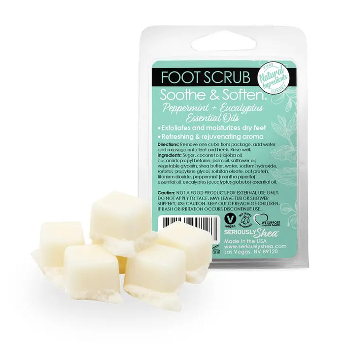 Exfoliating Foot Sugar Scrub Peppermint/Eucalyptus