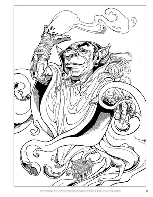 Dominion of Giants Coloring Book