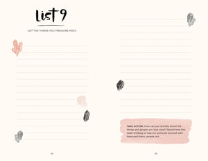 The 52 Lists Project (Botanical Pattern): A Guided Journal