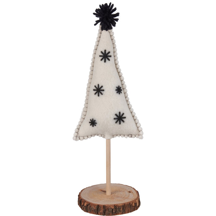 Tree - Snowflake Pom