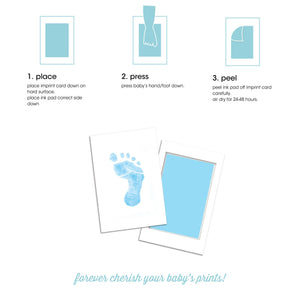 Baby Handprint or Footprint Clean-Touch Ink Pad Kit