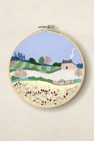DMC Designer Embroidery Kit - Spring Landscape