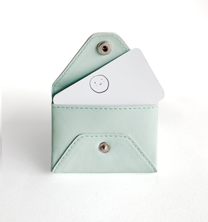 E. Frannie Pack Seaglass | Little Notes® Holder (Blue-Green)