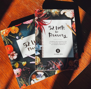 52 Lists for Bravery Journal (Weekly Guided Prompts)