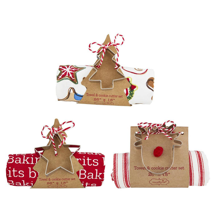 Towel and Cookie Cutter Gift Set
