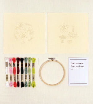 DMC Serene Succulents Embroidery Kit