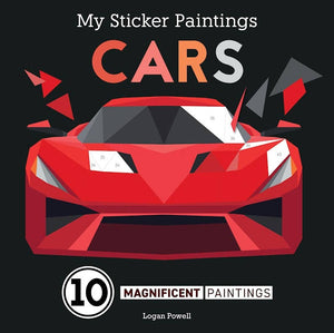 My Sticker Paintings: Cars - Children's Sticker Activity