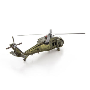 Metal Earth Black Hawk