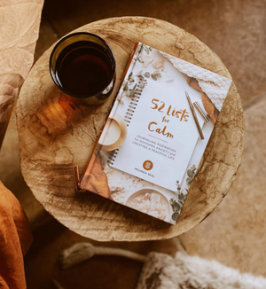 52 Lists for Calm Journal (For Soothing Anxiety)