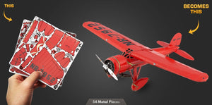Metal Earth Lockheed Vega 5B  Metal Earth Plane