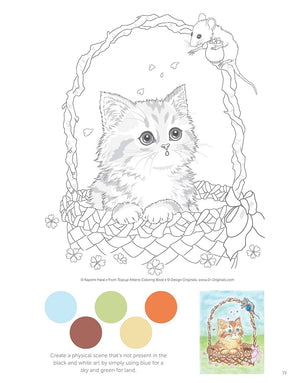 Teacup Kittens Coloring Book