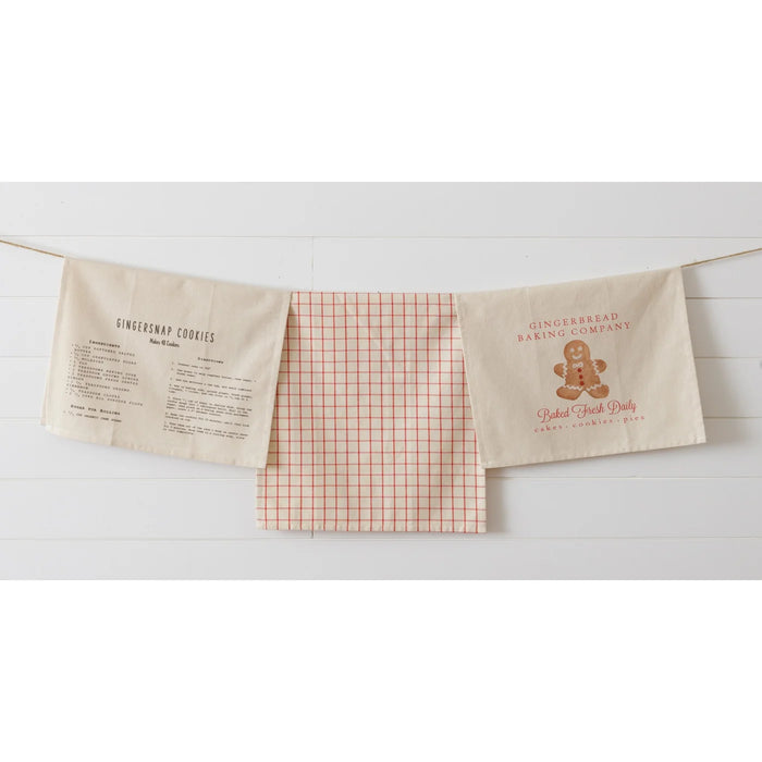 Gingerbread Baking Company Tea Towels