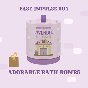 Gift-Ready Lavender Bath Bomb - Holiday Favorite