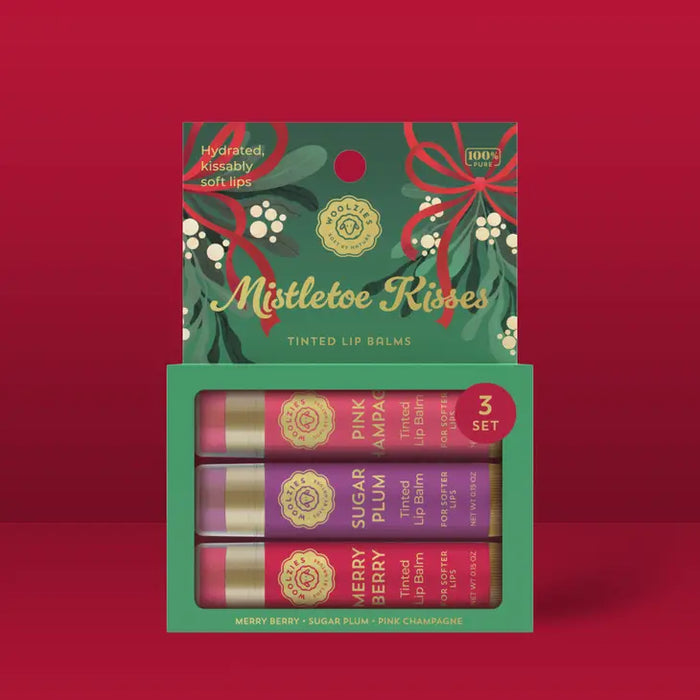 Mistletoe Kisses Lip Balm Set