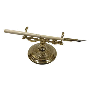 Polished Brass Pen Holder