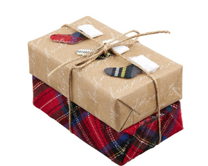 Tartan Bar Christmas Soap