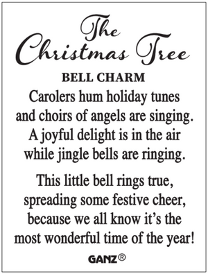 Christmas Tree Bell Charm