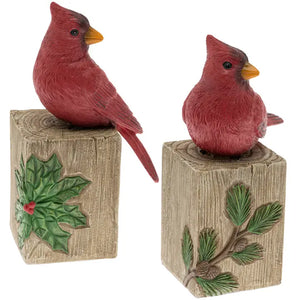 Wood Block Cardinal