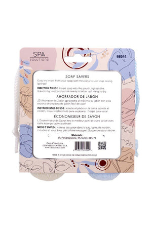 Cala Blue / Beige 2 pcs Soap Savers