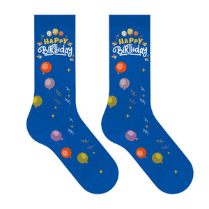 Greeting Card Socks - HAPPY BIRTHDAY