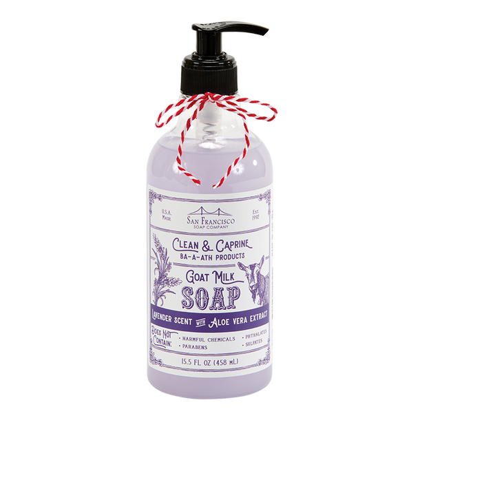 Clean & Caprine Goat Milk Hand Soap - Lavender Scent