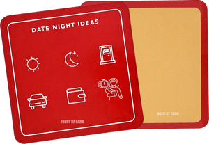 Couples Date Night Scratch Off Cards