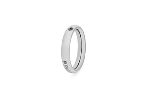 Qudo Ring Basic Small Band (Silver & Gold)