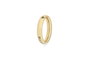 Qudo Ring Basic Small Band (Silver & Gold)