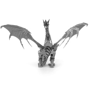 Metal Earth Silver Dragon