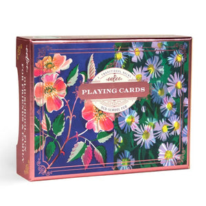 Roses & Asters Playing Cards