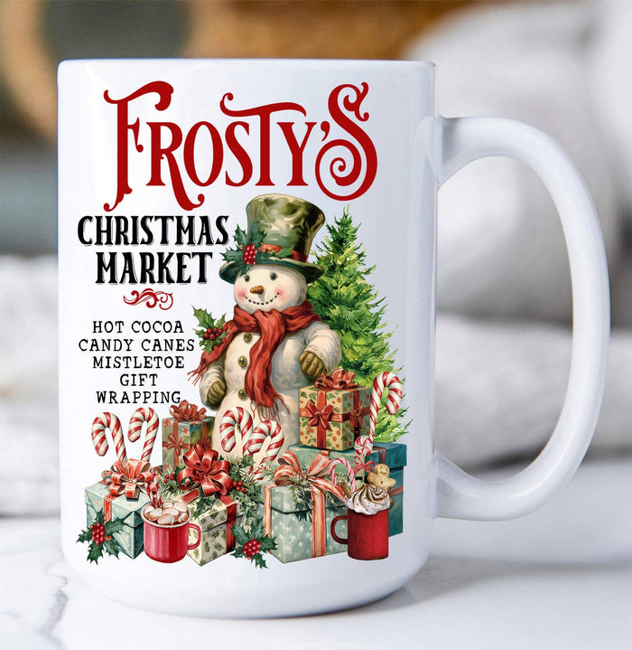 Frosty's Christmas Market Mug