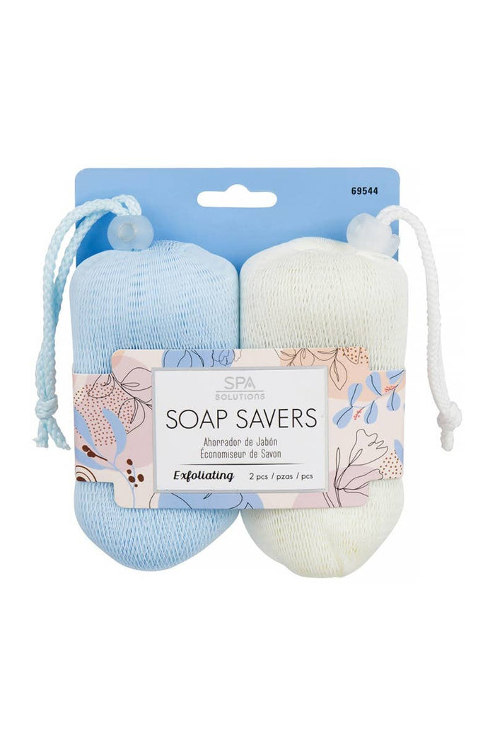 Cala Blue / Beige 2 pcs Soap Savers