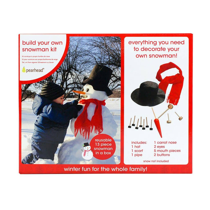 Build Your Own Snowman Christmas & Holiday Kit, DIY Kit