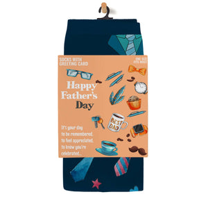 Greeting Card Socks - DAD