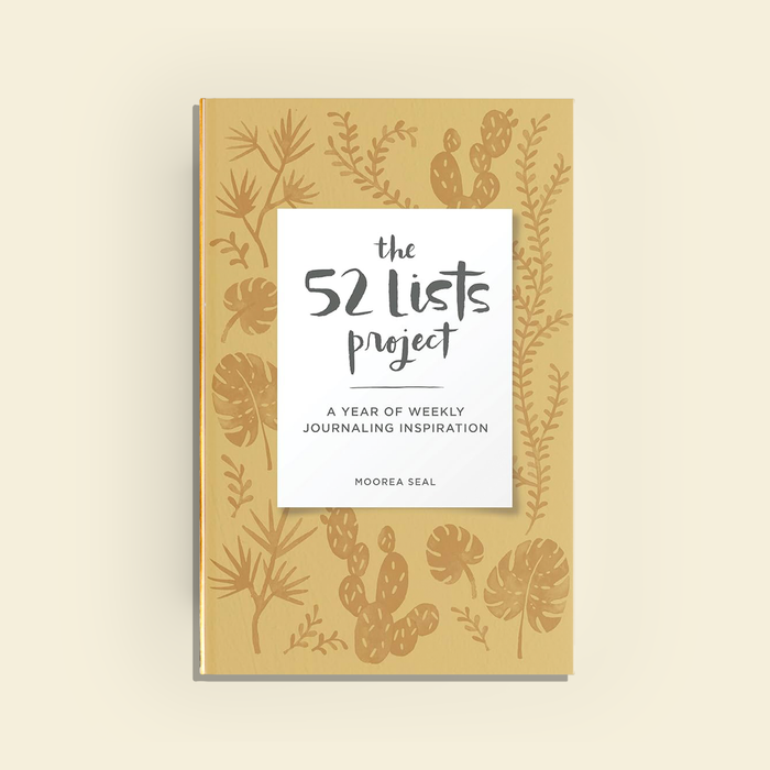 The 52 Lists Project (Botanical Pattern): A Guided Journal