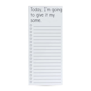 To Do List Pad with Magnet