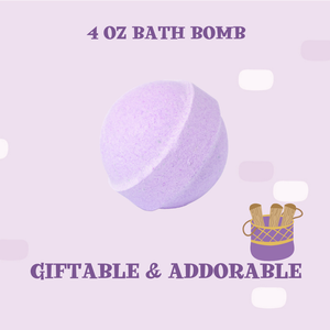 Gift-Ready Lavender Bath Bomb - Holiday Favorite