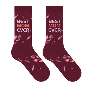 Greeting Card Socks - MOM