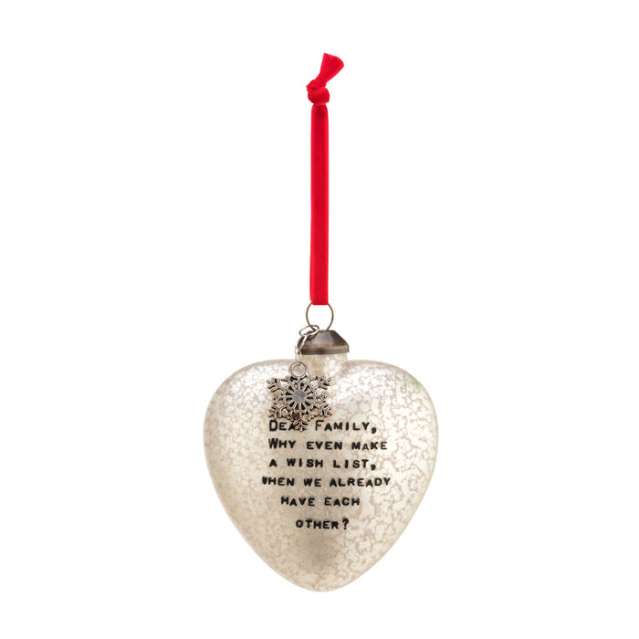 Dear Family Ornament