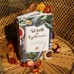 52 Lists for Togetherness Journal (Weekly Mindful Prompts)